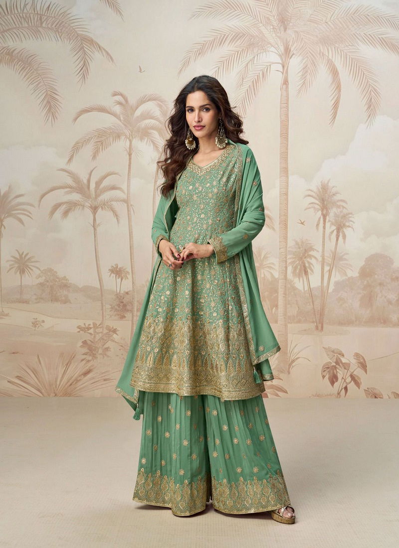 Shivani  by Aashirwad  Georgette Designer Salwar Kameez Collection